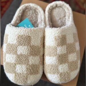 Cozy Checkered Slippers